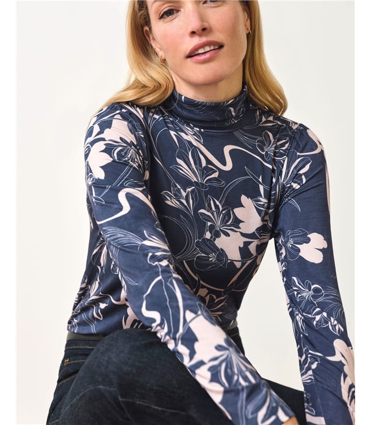Jersey Turtle Neck