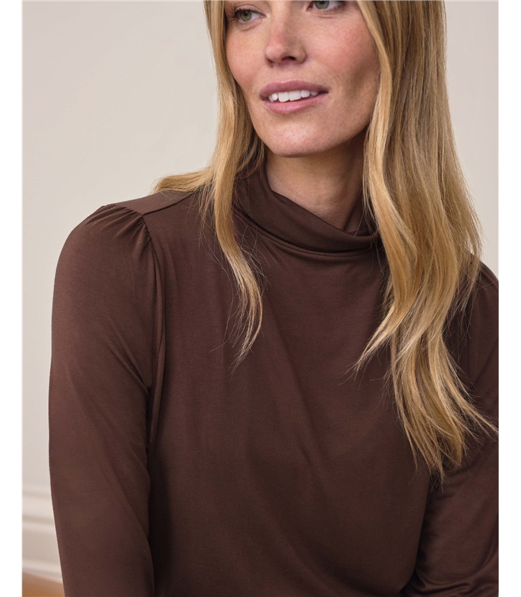 Jersey Turtle Neck