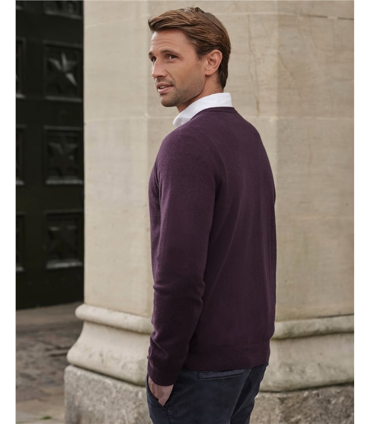 Mens Cashmere Crew Sweater
