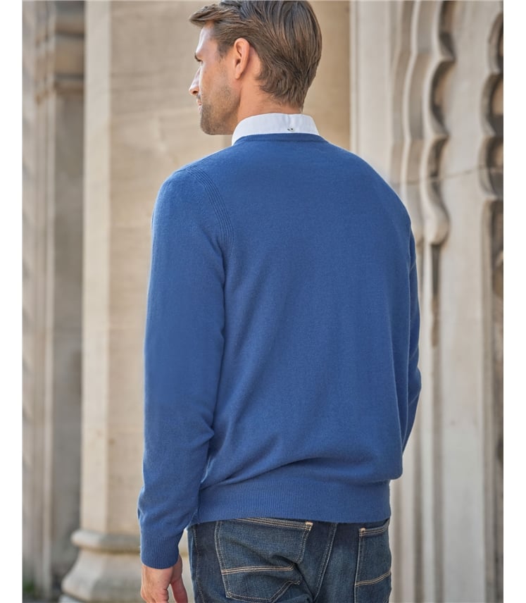 Mens Cashmere Crew Sweater
