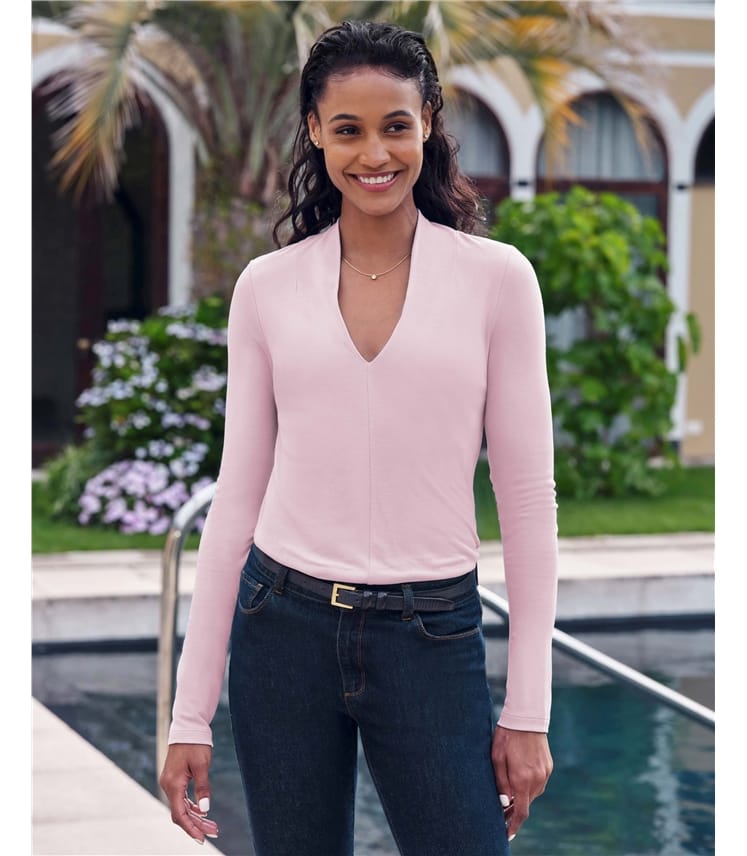 Double Fronted Soft V Top