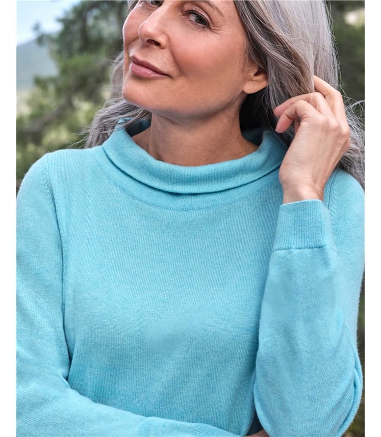 Jackie Kennedy Rollkragenpullover