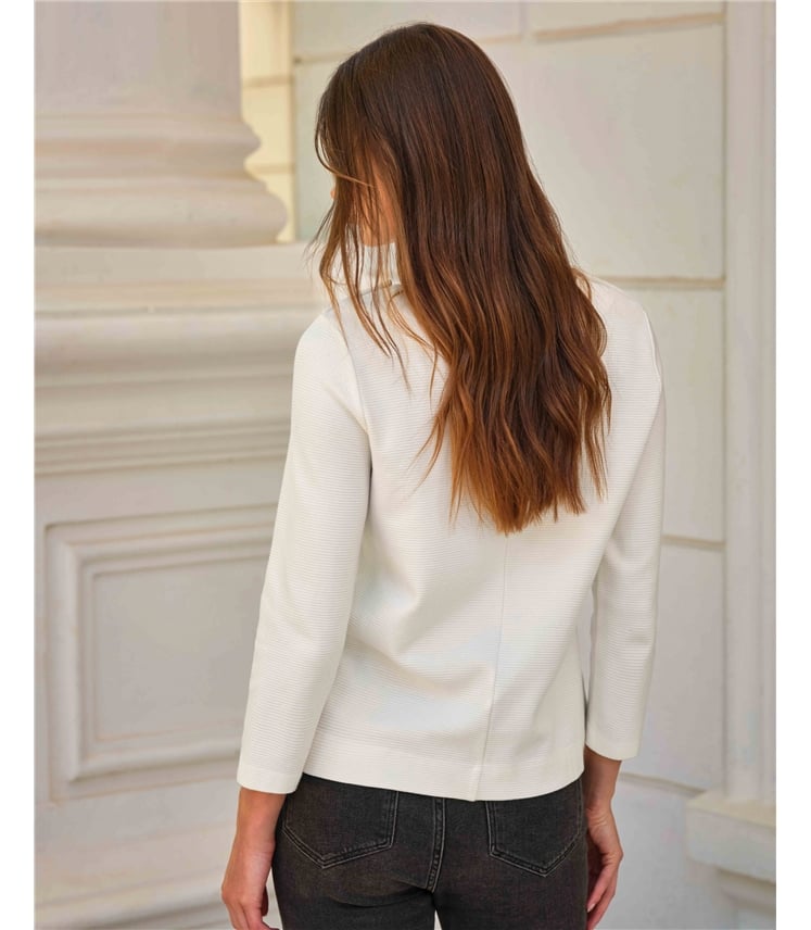 Button Shoulder Ottoman Top