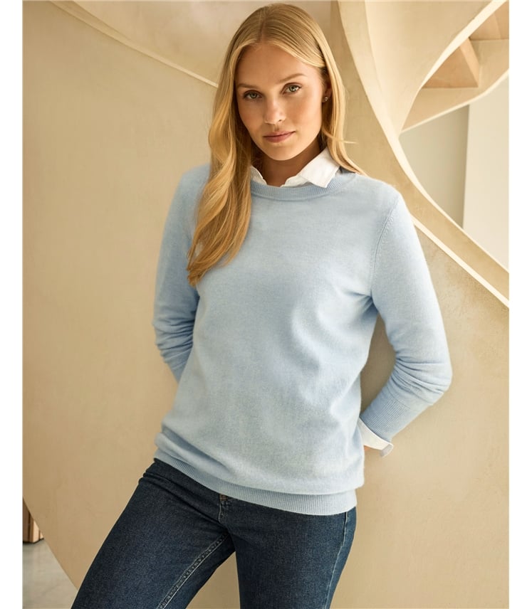 Womens Cashmere Boyfriend Sweater