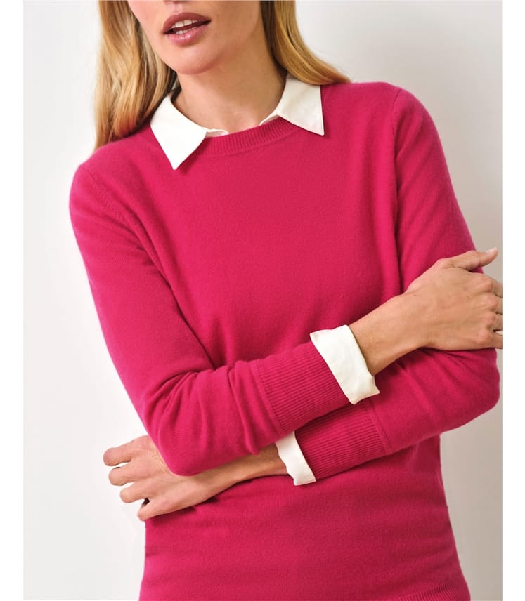 Womens Cashmere Boyfriend Sweater