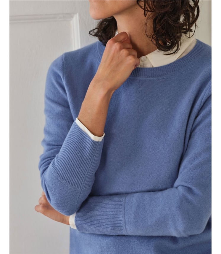 Womens Cashmere Boyfriend Sweater