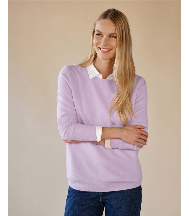 Womens Cashmere Boyfriend Sweater