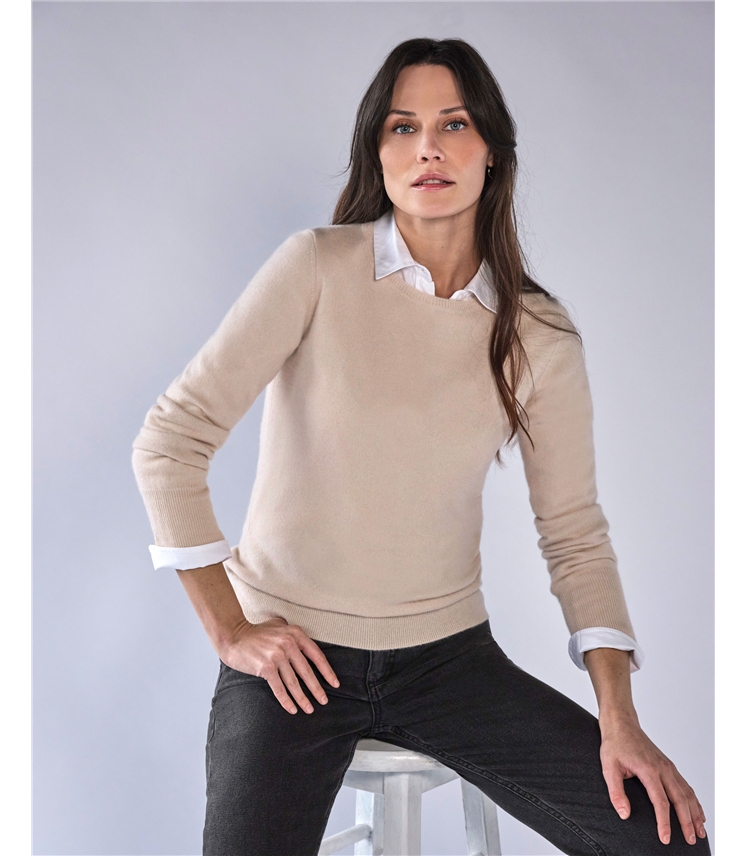 Cashmere Crew Neck Sweater