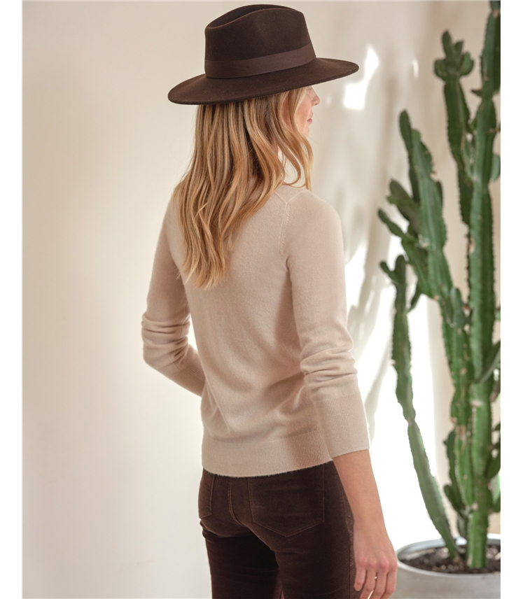 Cashmere Crew Neck Sweater