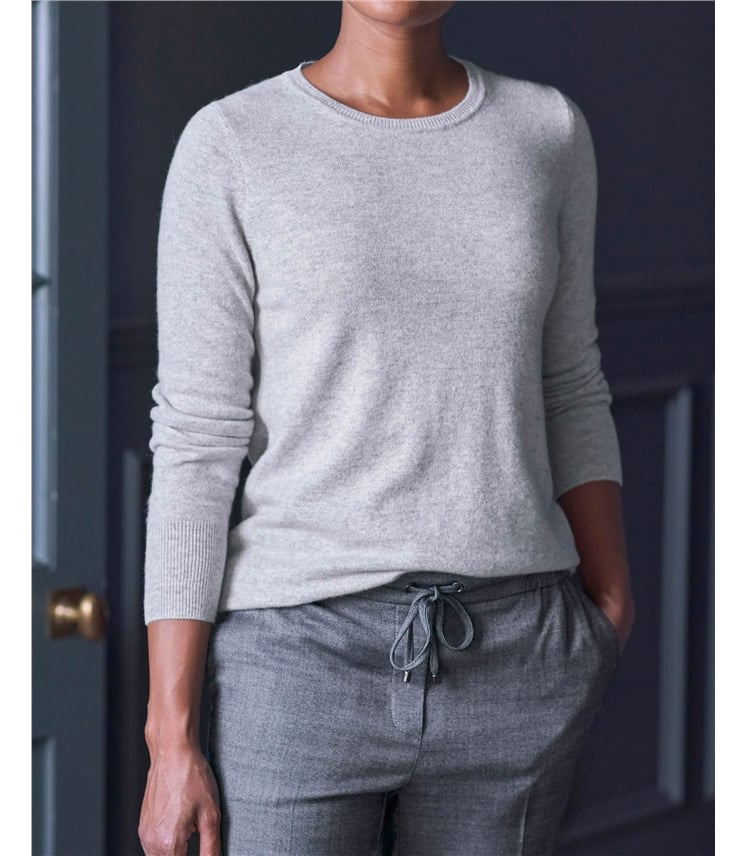 Cashmere Crew Neck Sweater
