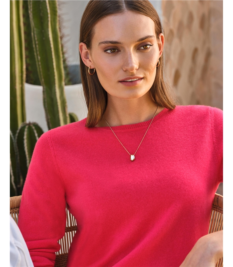 Cashmere Crew Neck Sweater
