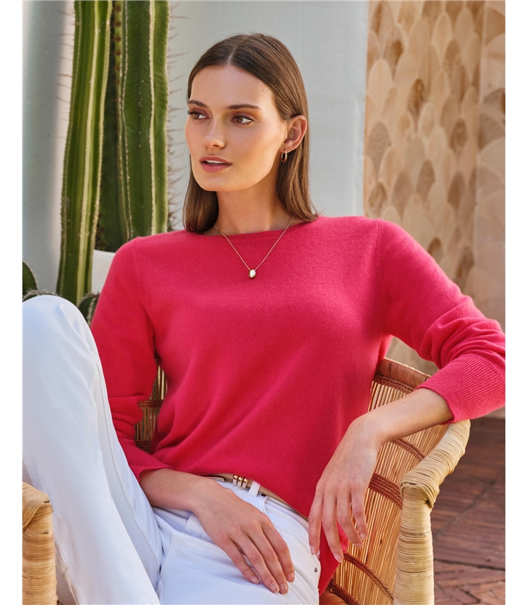 Cashmere Crew Neck Sweater