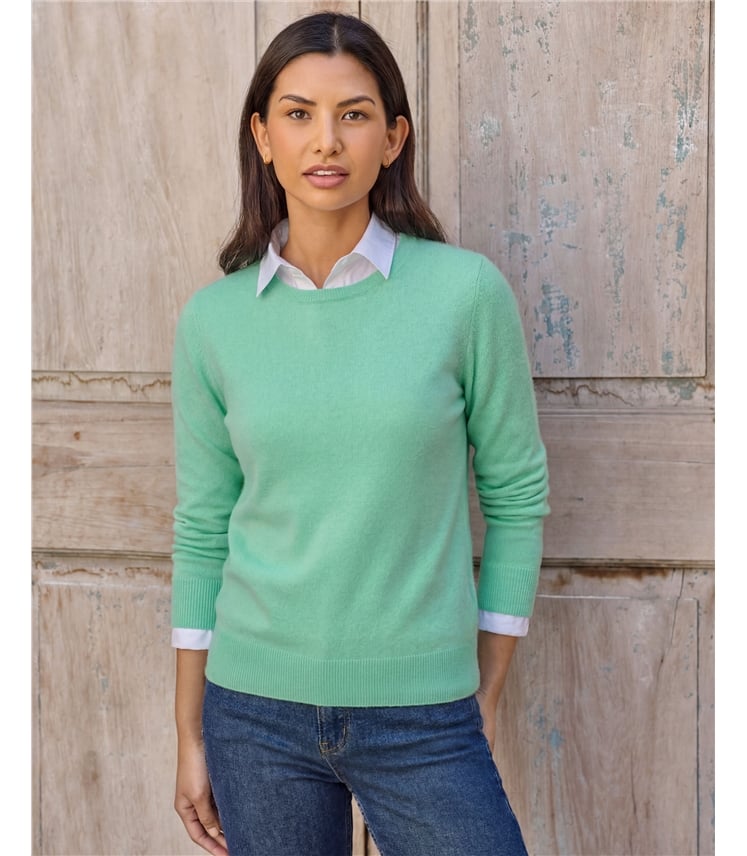 Cashmere Crew Neck Sweater