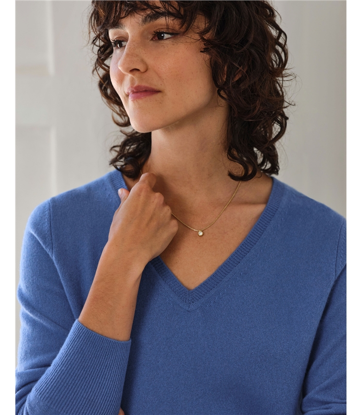 Cashmere V Neck Sweater