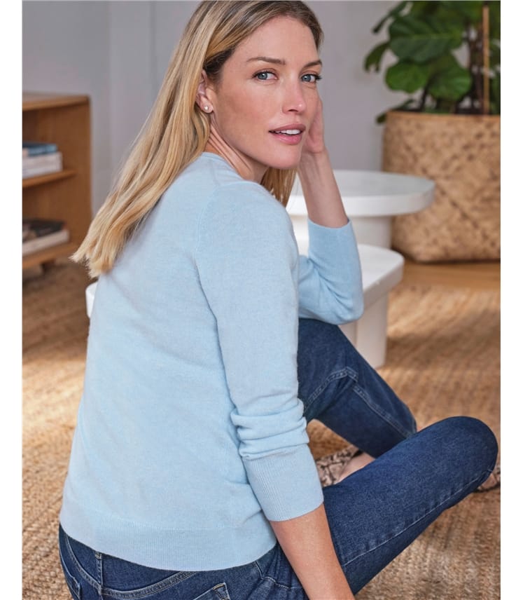 Cashmere V Neck Sweater
