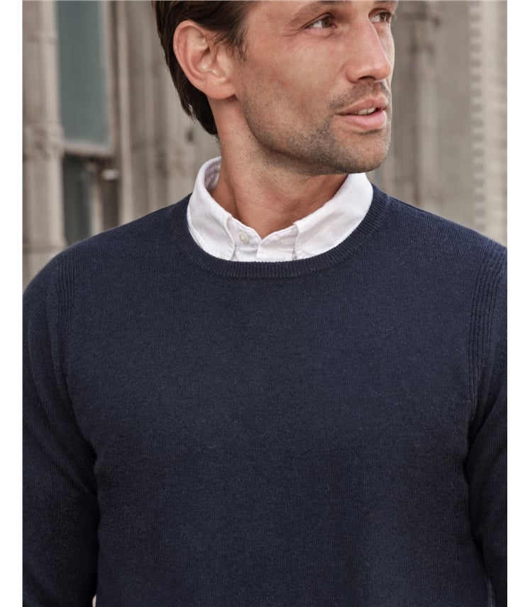Mens Cashmere Crew Sweater