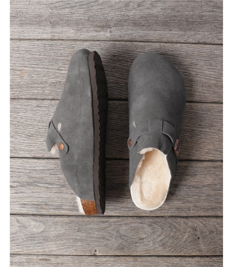Sheepskin Footbed Slippers