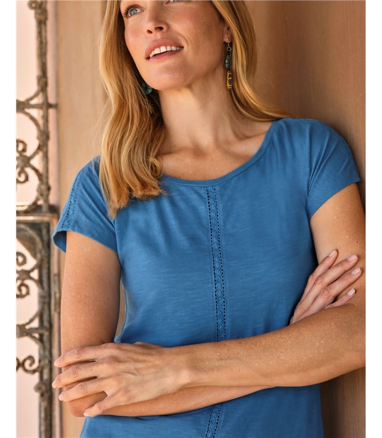 Lace Insert Tshirt
