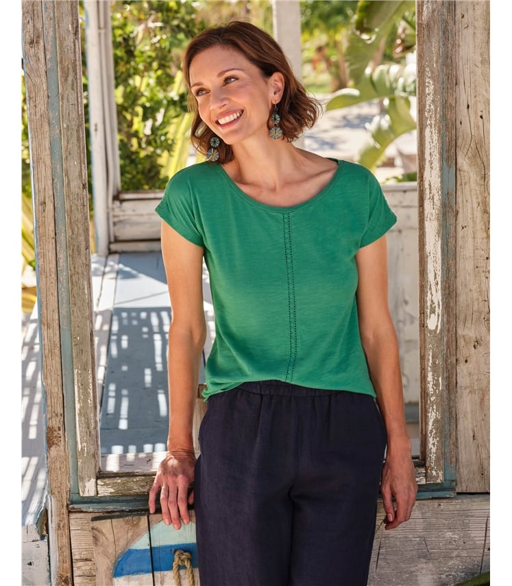 Lace Insert Tshirt