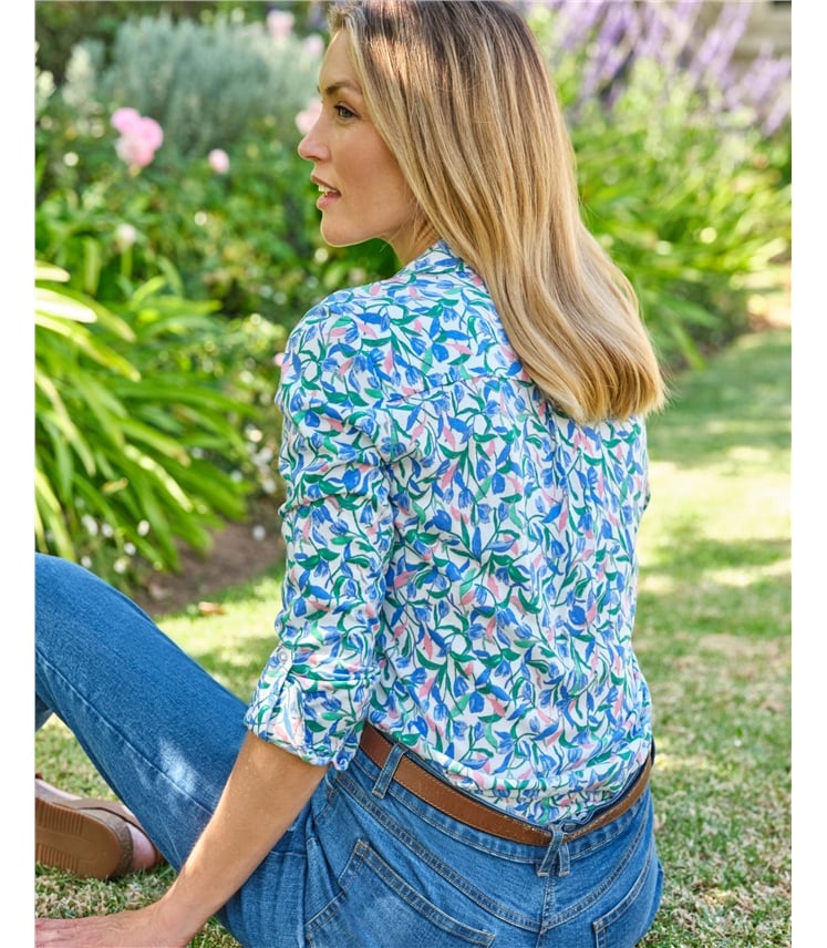 Jersey-Hemd aus Bio-Baumwollmischung