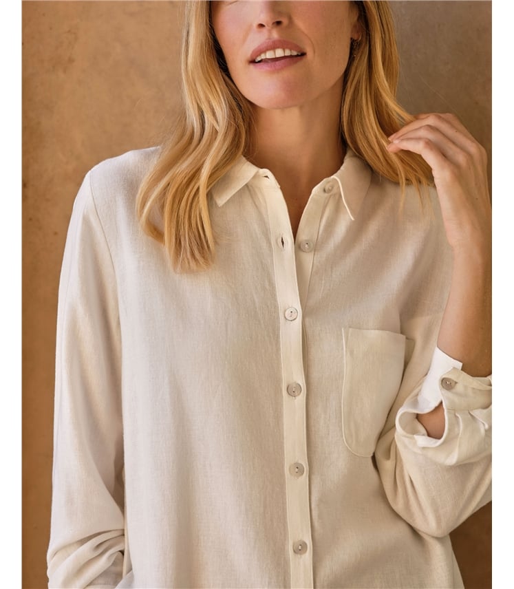 Linen Blend Shirt