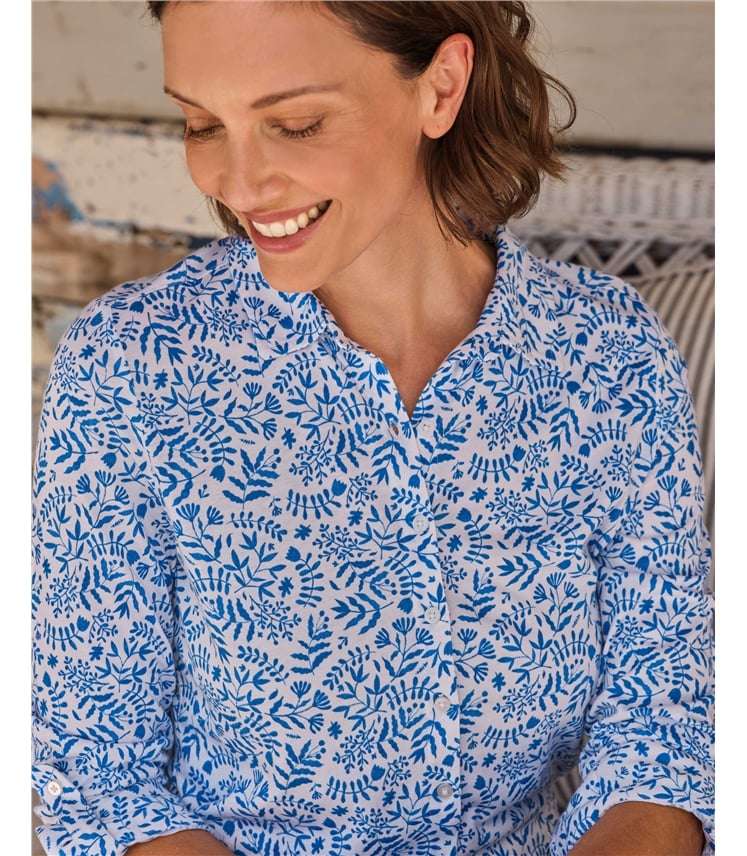 Jersey-Hemd aus Bio-Baumwollmischung