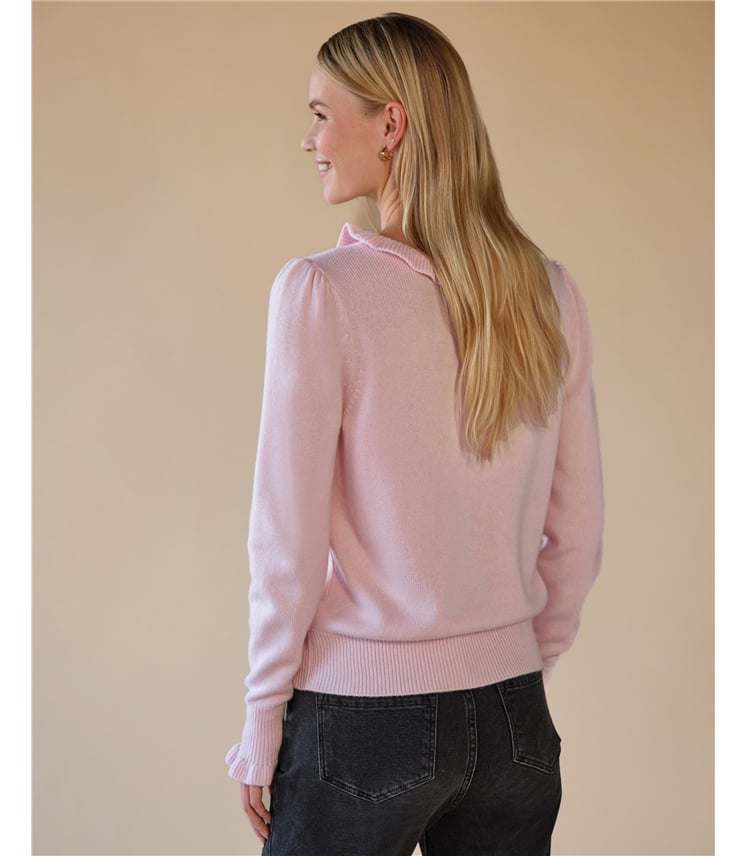 Cashmere Frill Sweater