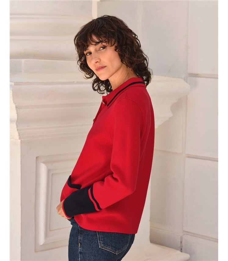 Color Block Wool Milano Jacket