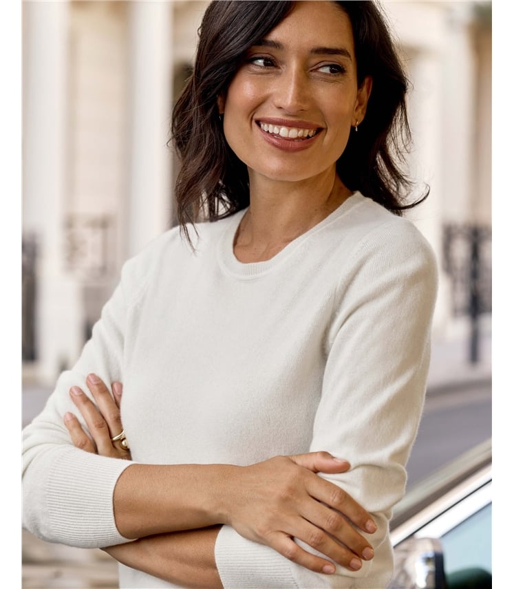 Cashmere Crew Neck Sweater