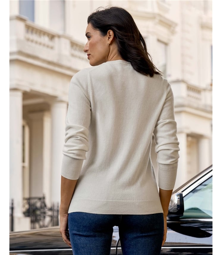 Cashmere Crew Neck Sweater