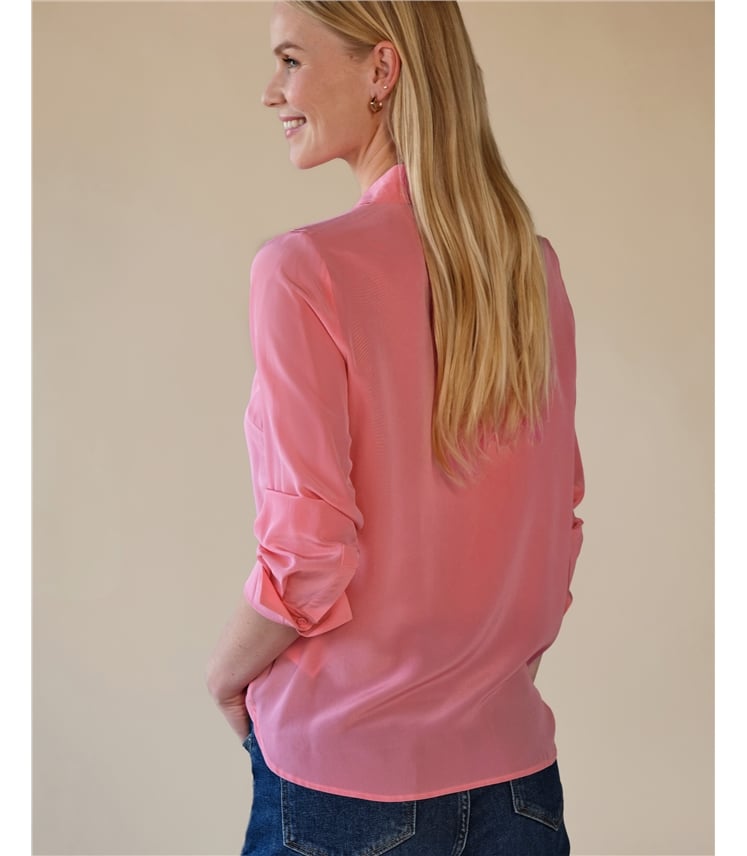 Pure Washed Silk Shirt