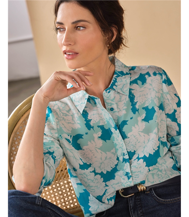 Pure Washed Silk Shirt