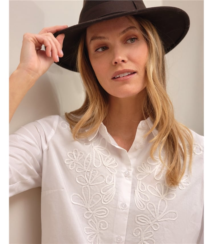 Cornelli Embroidered Shirt