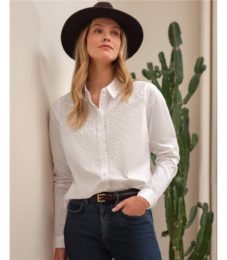 Cornelli Embroidered Shirt