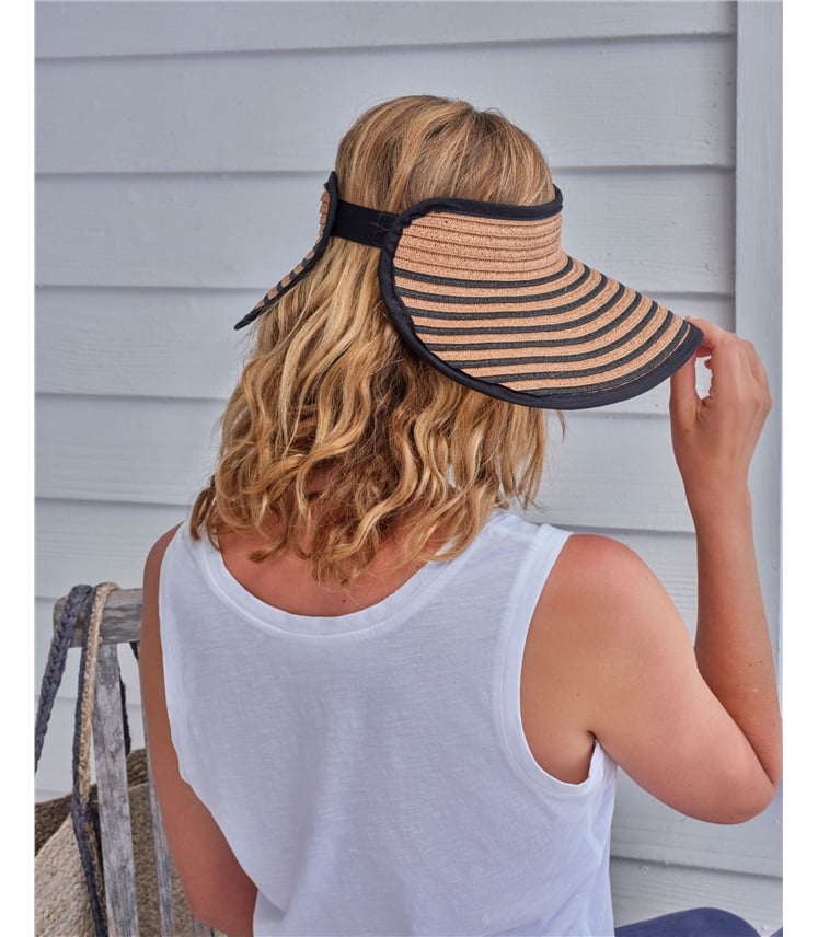 Stripe Wide Visor