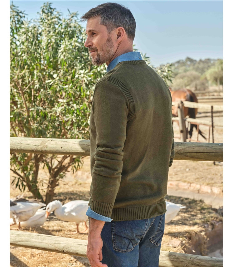 Essential Cotton V Neck