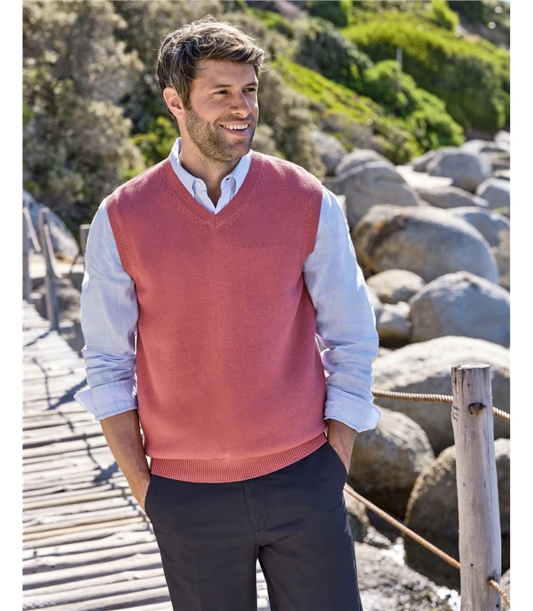 Pullunder mit V-Ausschnitt