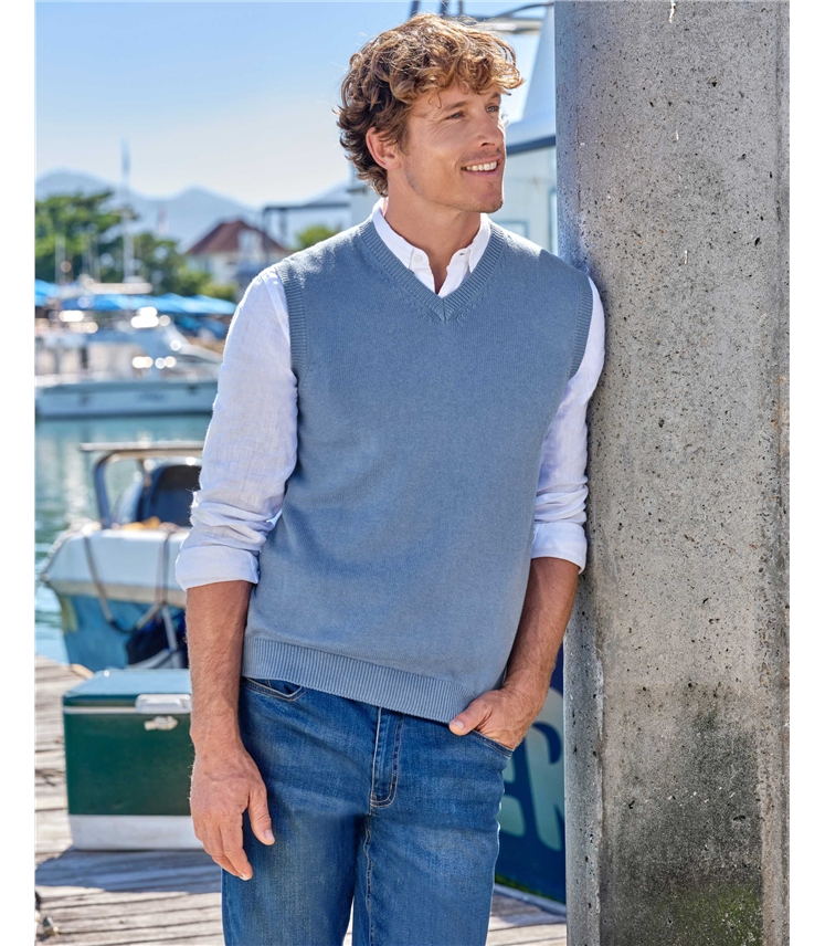 Pullunder mit V-Ausschnitt