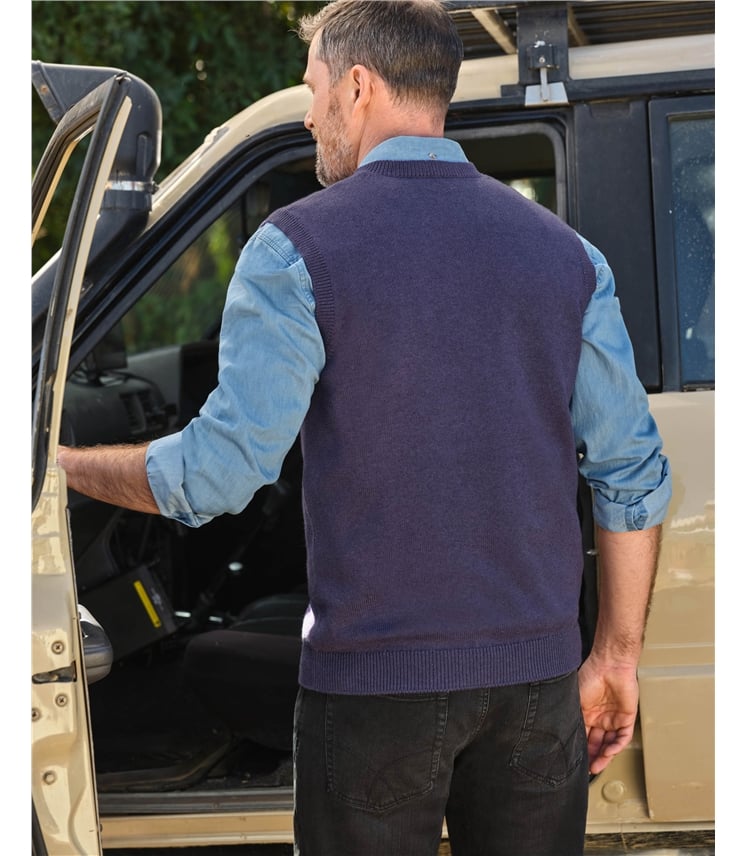 Pullunder mit V-Ausschnitt