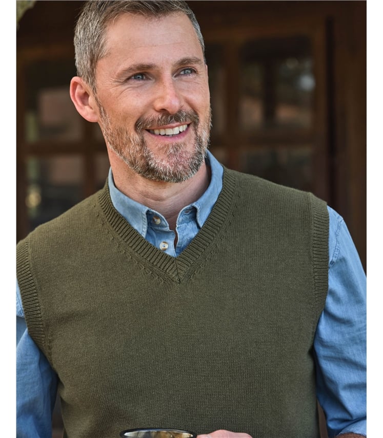 Essential Cotton V Neck Slipover