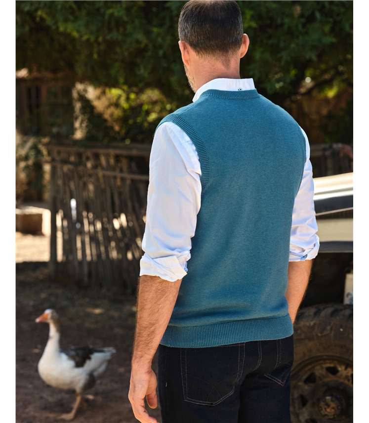 Essential Cotton V Neck Slipover