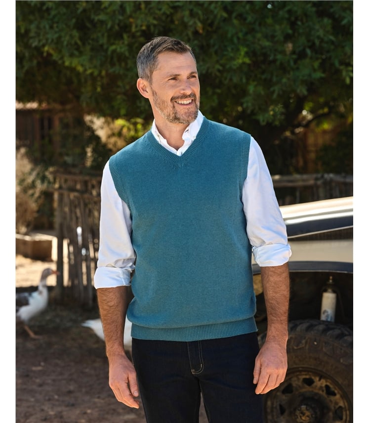 Essential Cotton V Neck Slipover