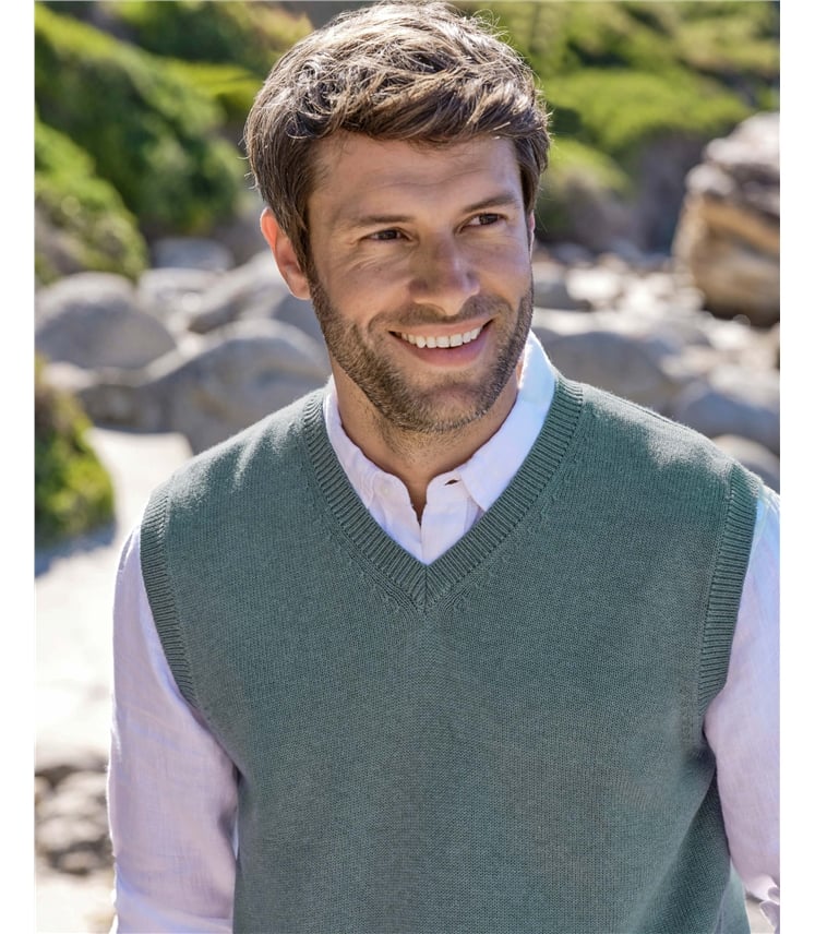 Pullunder mit V-Ausschnitt