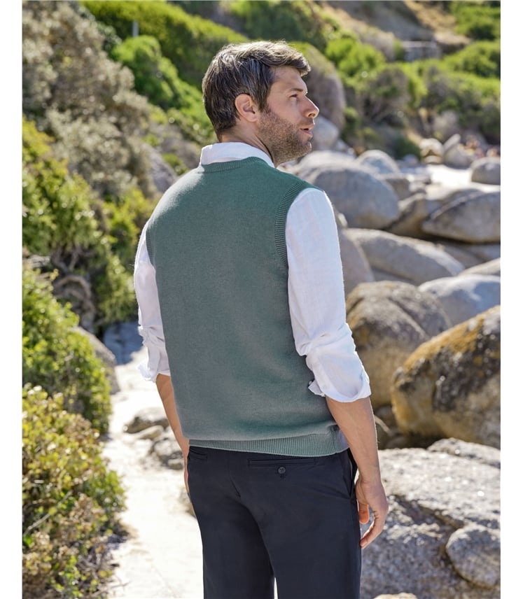 Pullunder mit V-Ausschnitt