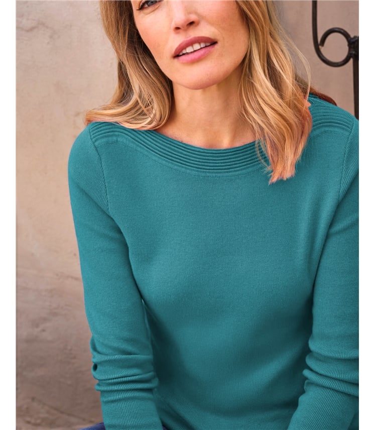 Boat Neck Jumper