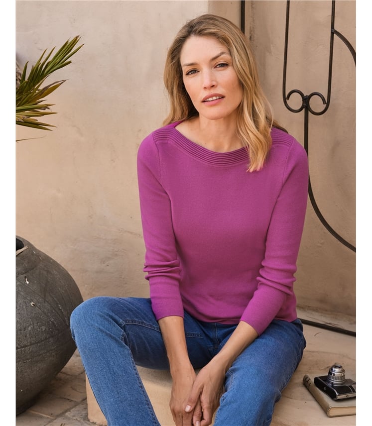 Boat Neck Jumper