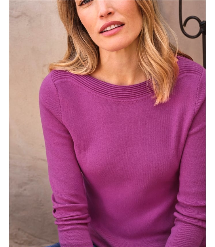 Boat Neck Jumper