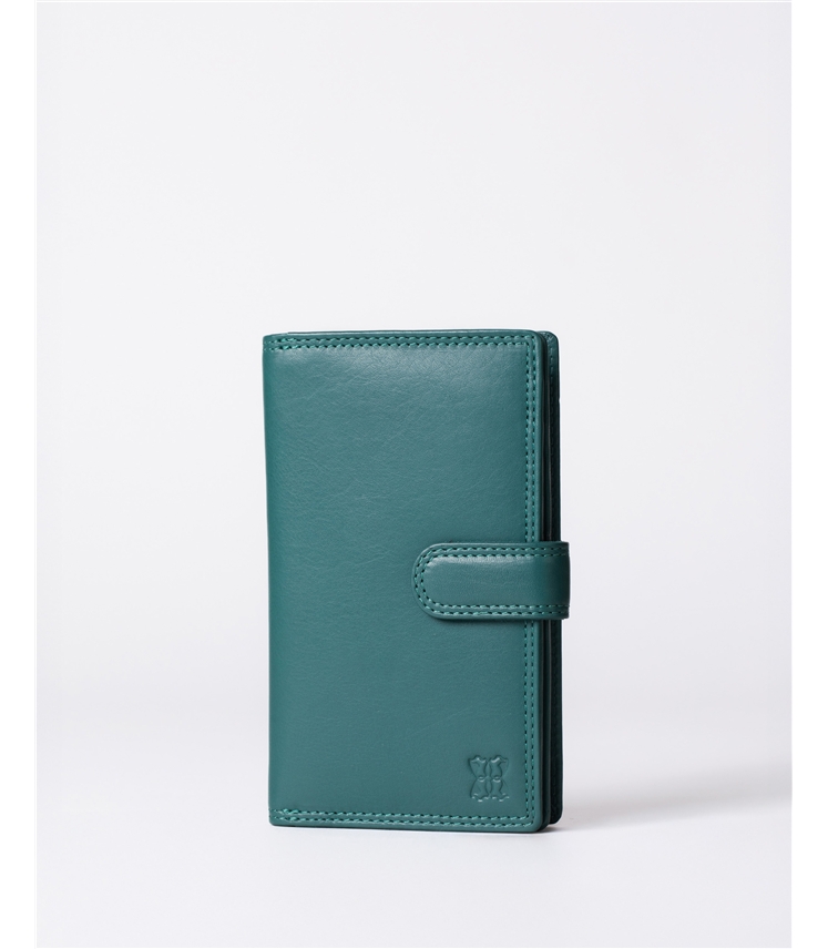 Medium Leather Tab Purse