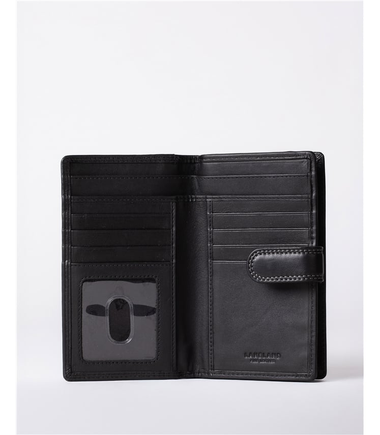 Medium Leather Tab Purse