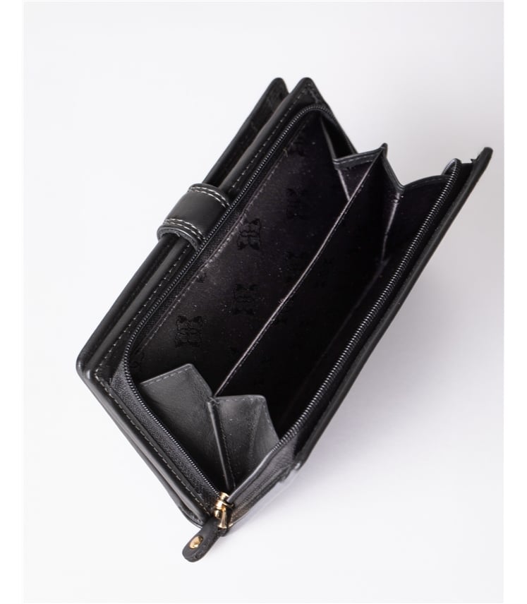 Medium Leather Tab Purse
